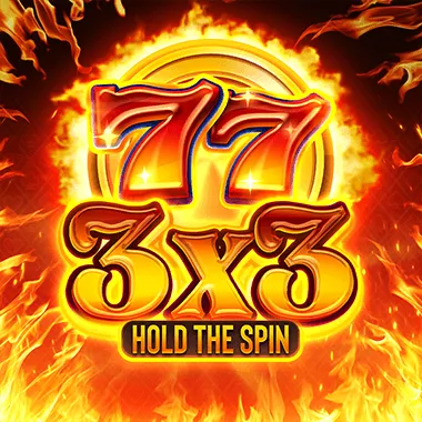 3x3 Hold the Spin slot artwork